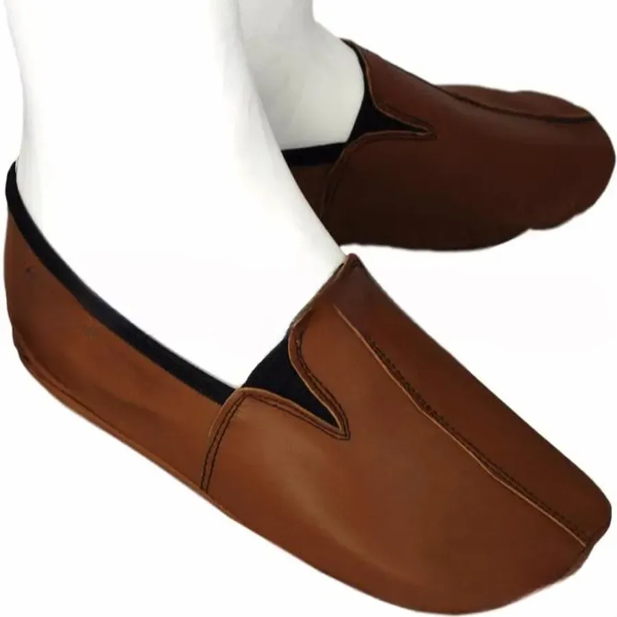 Ankle Low-cut Khuff Leather socks Two Pairs