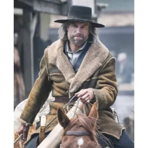 Cullen Bohannon Hell on Wheels Anson Mount Suede Jacket