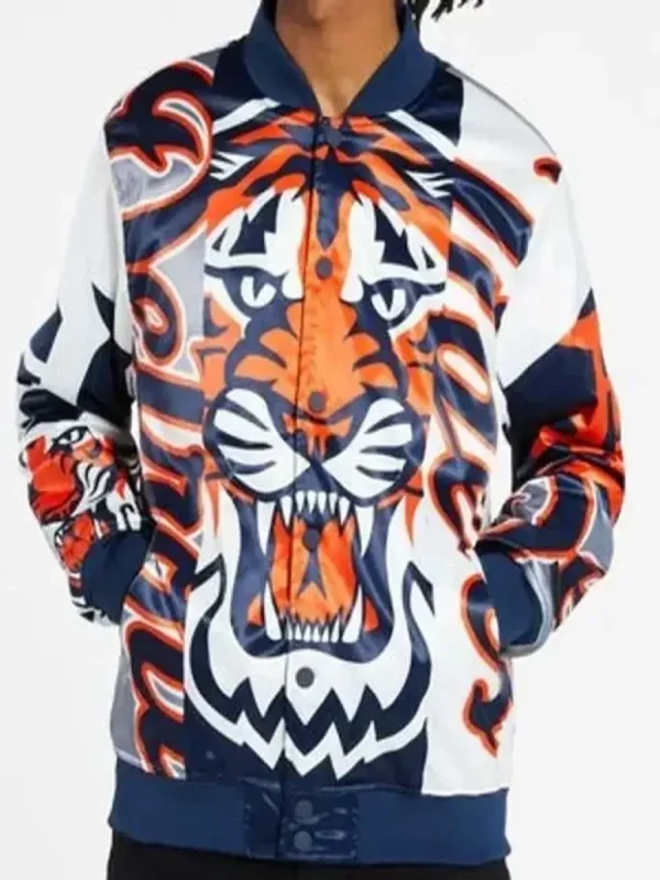 Detroit Tigers Satin Jacket