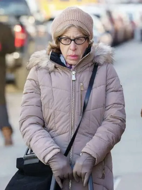 Jackie Hoffman Only Murders in the Building Puffer Coat