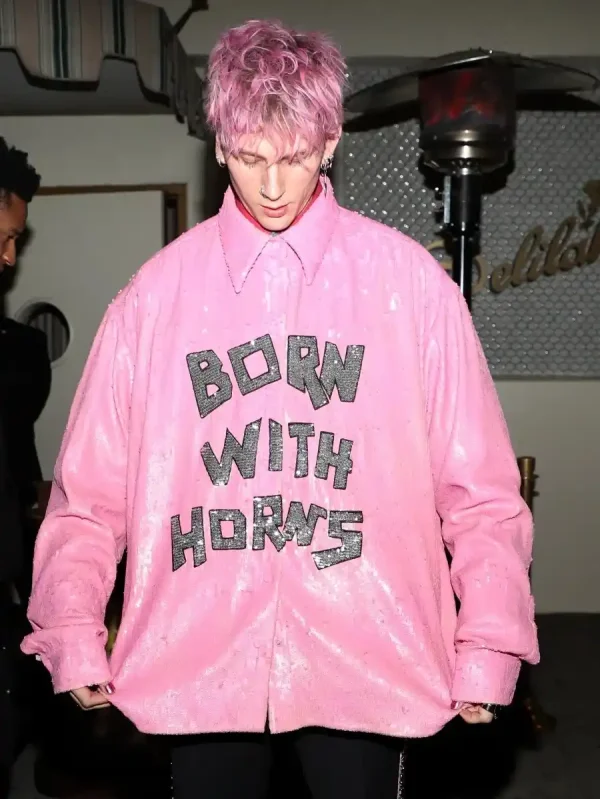 Machine Gun Kelly Pink Jacket