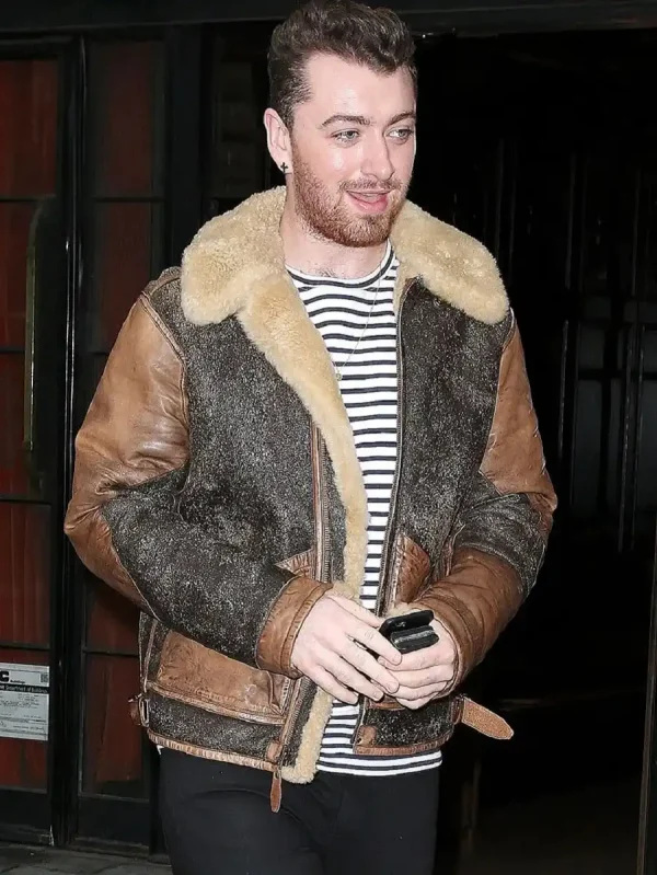 Singer Sam Smith Ralph Bomber Jacket