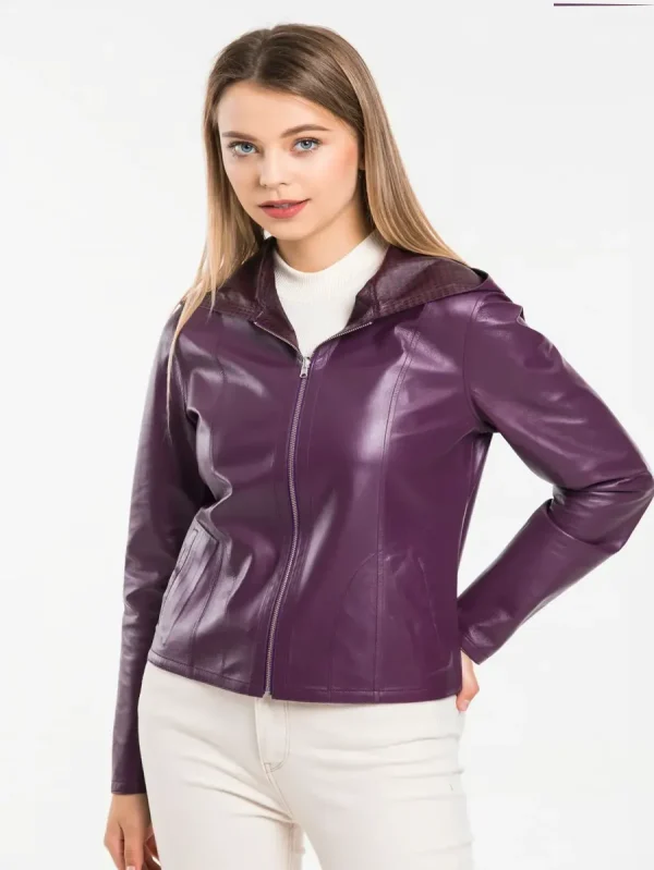 Women's Reversible leather Jacket