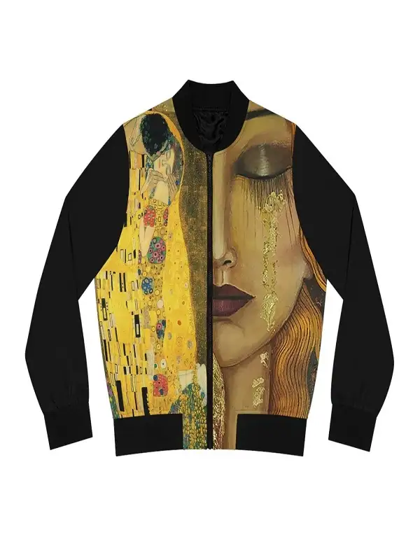 Women's Fashion klimt Bomber Jacket