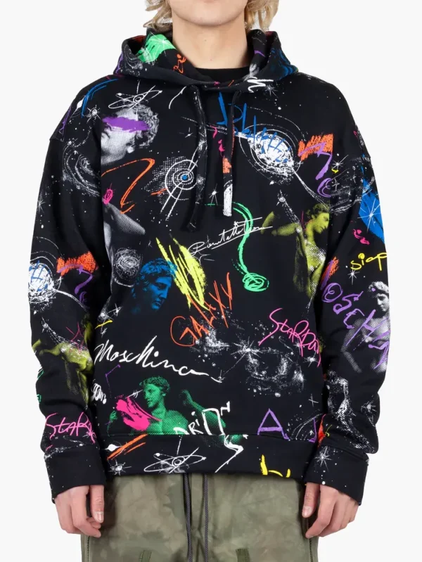 Galaxy Print Hoodie