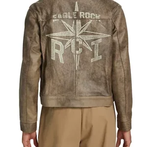 RCI Eagle Rock Distressed Leather Jacket