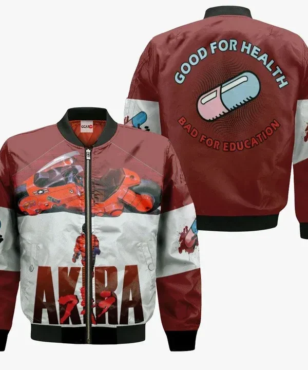 Anime Akira Shotaro Kaneda Hoodie Jacket