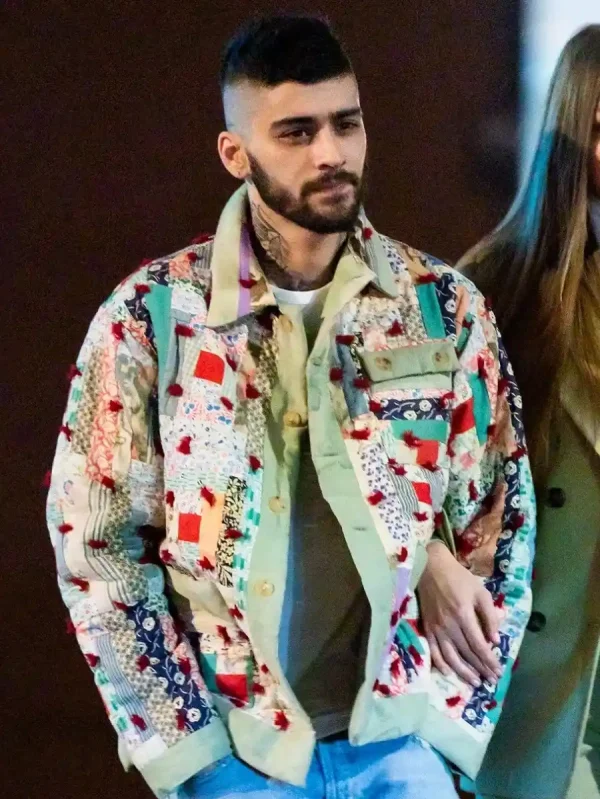 Singer Zain Malik Funky Jacket