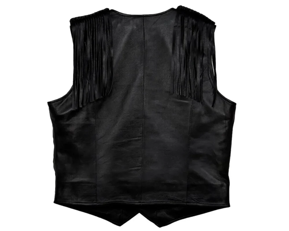 Barbie Fringe Leather Vest