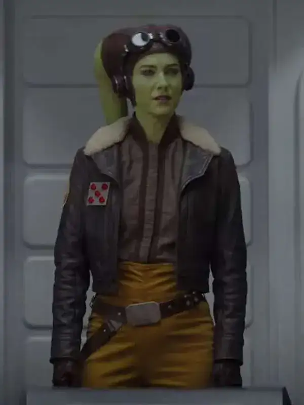 Hera Syndulla Ahsoka Brown Leather Jacket