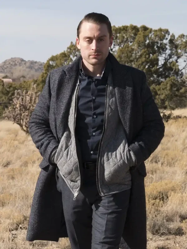 Kieran Culkin Succession Roman Roy Coat