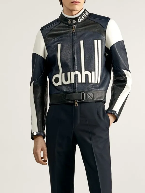 Men’s Dunhill Leather Motorcycle Jacket