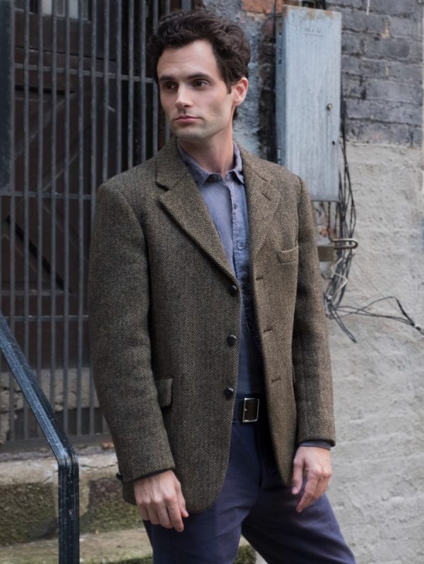 Crime Drama You Penn Badgley Joe Goldberg Coat