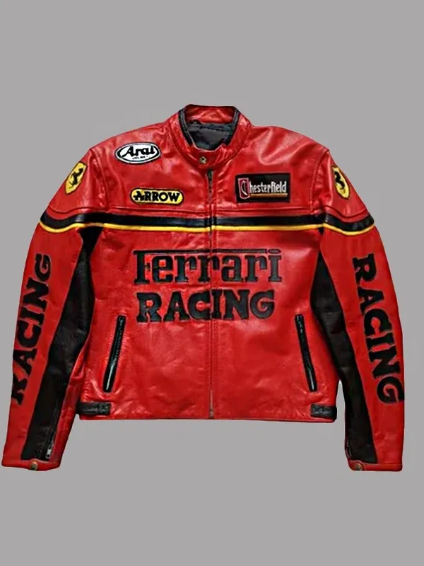 Red Ferrari Racing Jacket