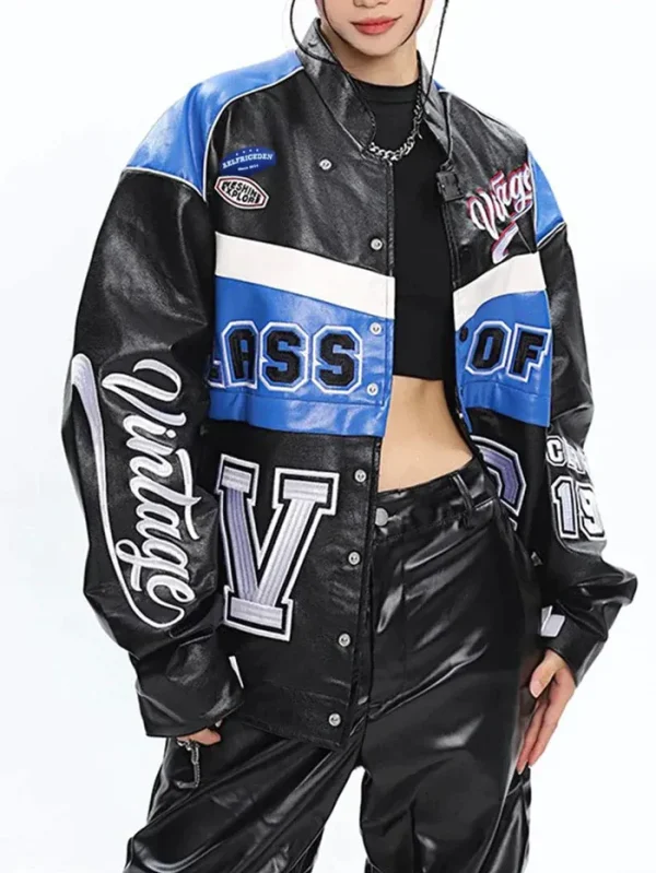 VG Classic Moto Detachable Leather Jacket