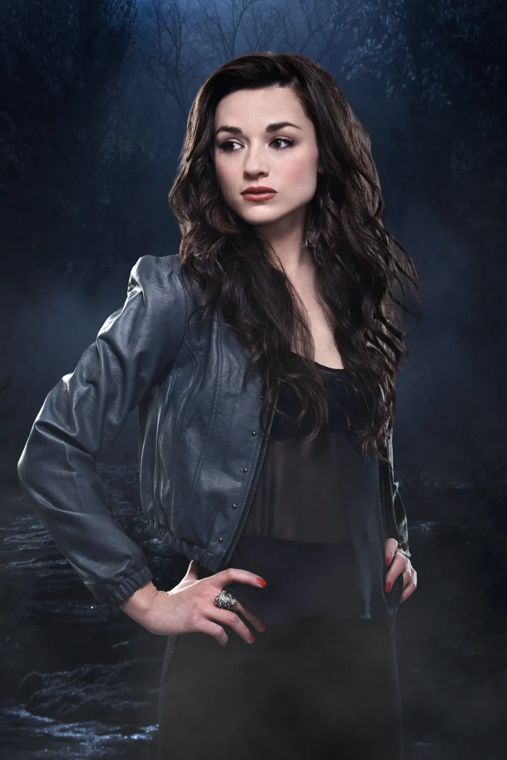 Teen Wolf Allison Argent Crystal Reed Leather Jacket