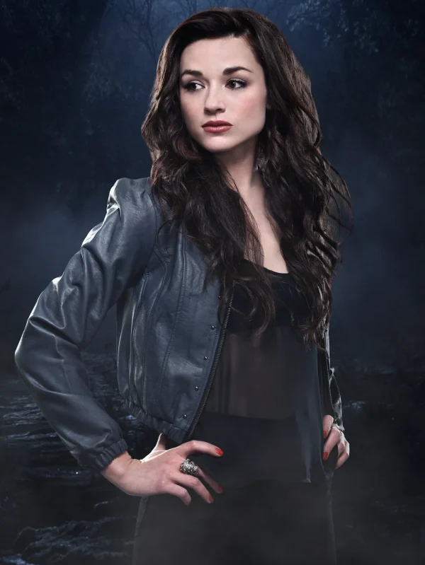 Teen Wolf Allison Argent Crystal Reed Leather Jacket