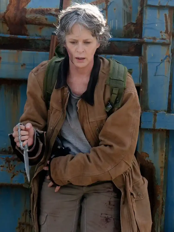 The Walking Dead Carol Peletier Melissa McBride Denim Coat