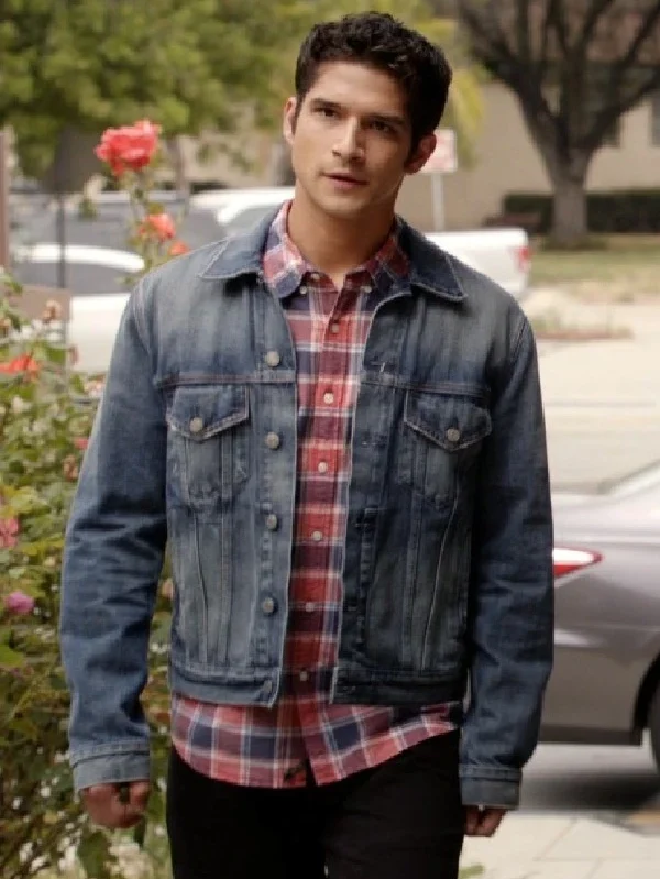 Teen Wolf Scott McCall Tyler Posey Denim Jacket