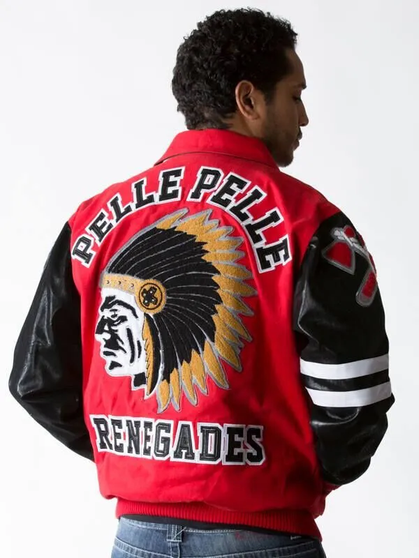 Renegades Pelle Pelle Bomber Jacket