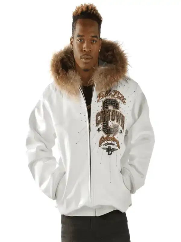 Pelle Pelle White Leather Jackets