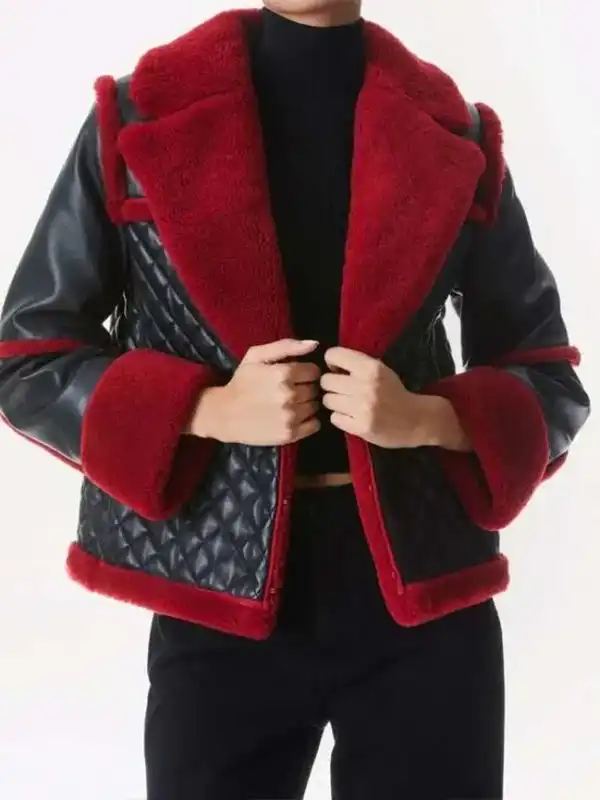 Women’s Aviator Pilot Style B3 Shearling Jacket