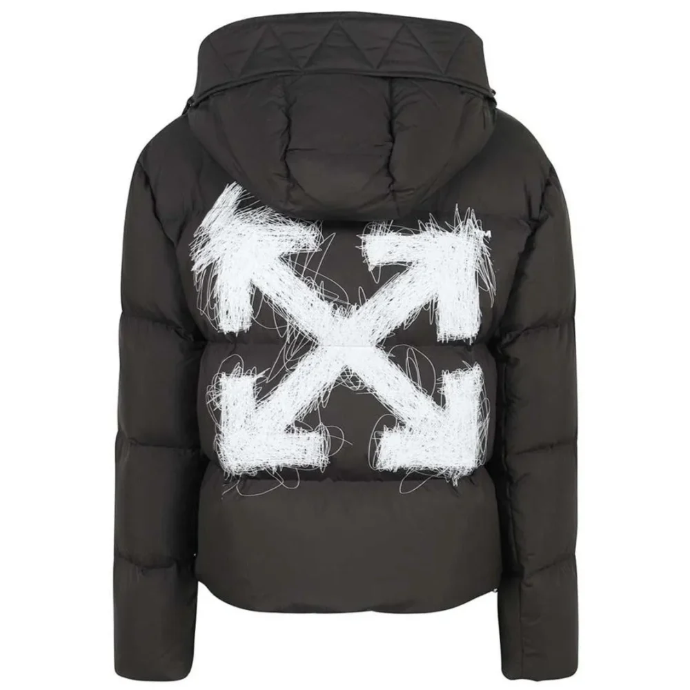 Off White Back Logo Down Jacket