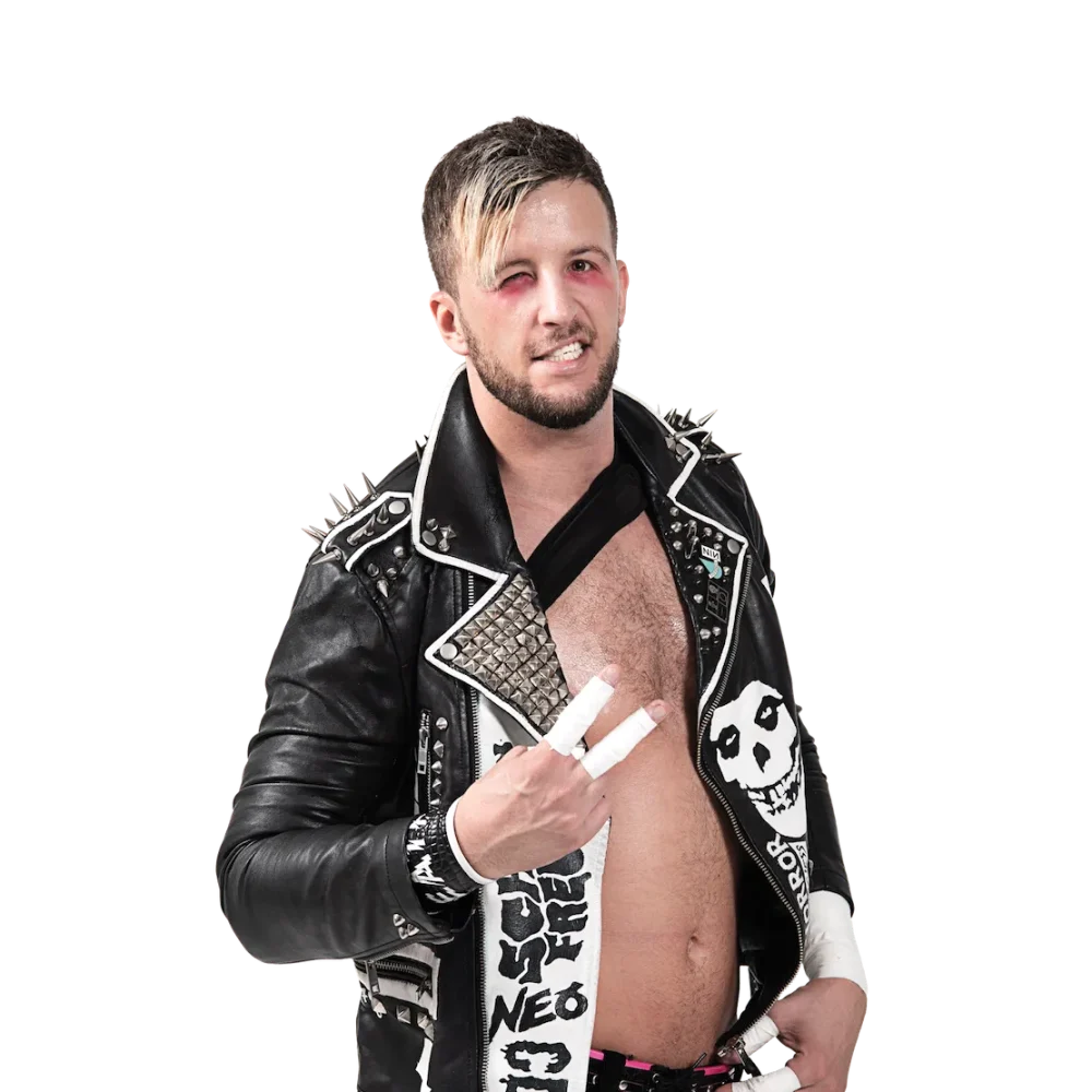 Chris Brookes Black Leather Jacket