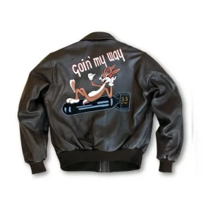 Going My Way A2 Bomber Leather Jacket