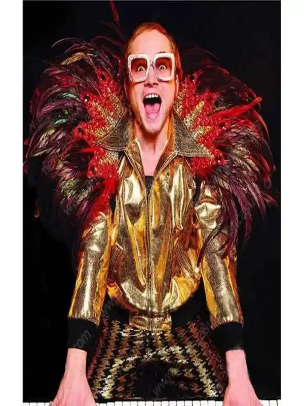 Rocketman Elton John Golden Jacket