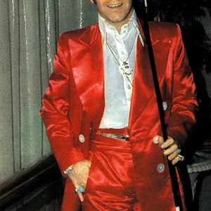 Elton John Red Costume Suit