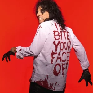 Alice Cooper I bite Your Face Off Shirt Jacket