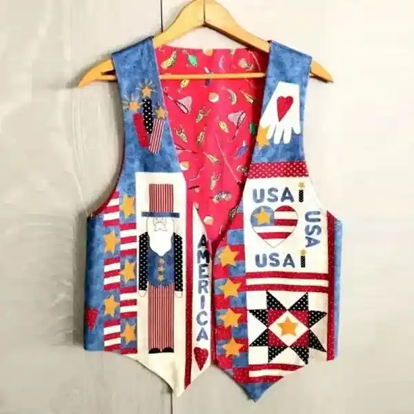 American Handmade Hipster Vest